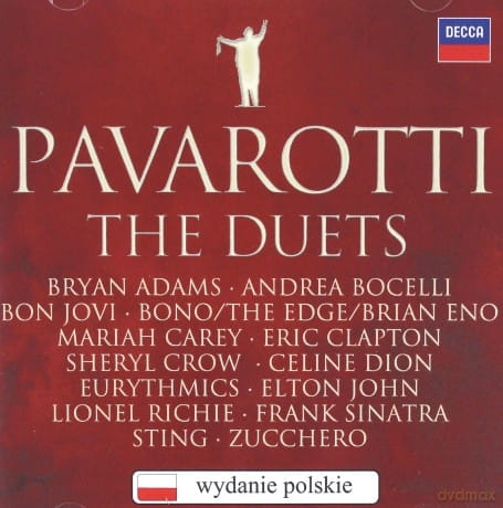 LUCIANO PAVAROTTI THE DUETS CD LIVE LIKE HORSES