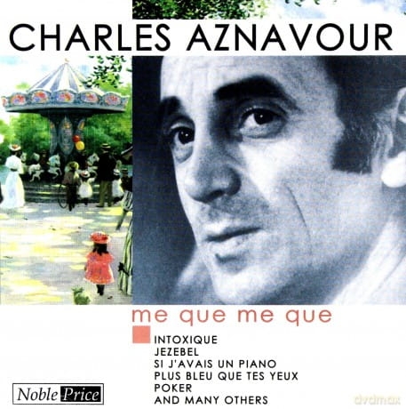 CHARLES AZNAVOUR  ME QUE ME QUE CD POKER