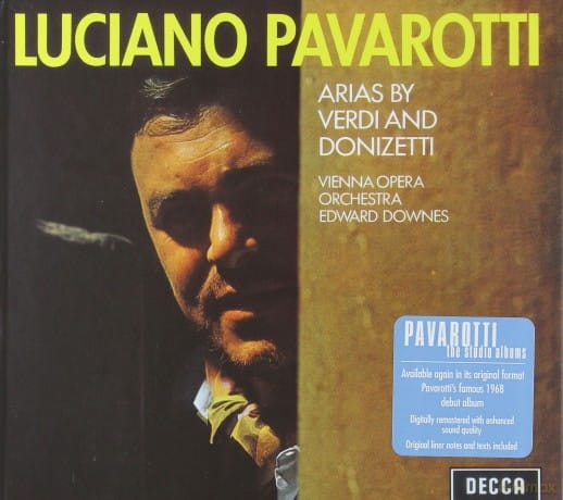 LUCIANO PAVAROTTI ARIAS BY VERDI & DONIZETTI CD