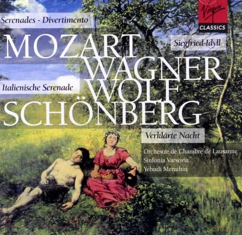 YEHUDI MENUHIN CD VIRGIN DE V SERENADES  HUGO WOLF