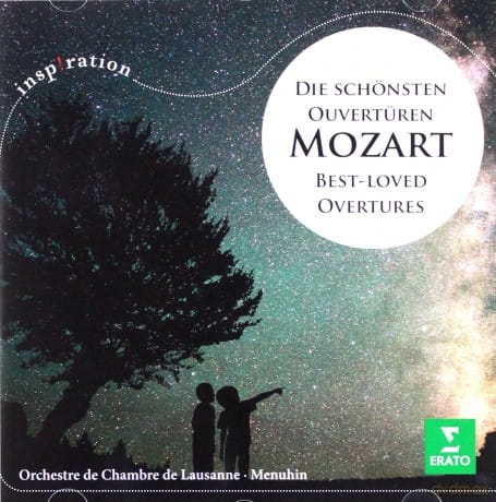 YEHUDI  MENUHIN  CD MOZART DIE ZAUBERFLOTE DIE SCHONSTE OVERTUREN