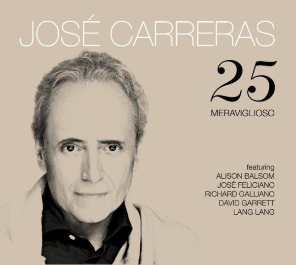 JOSE CARRERAS CD 25 MERAVIGLIOSO ADORO LA STRADA 