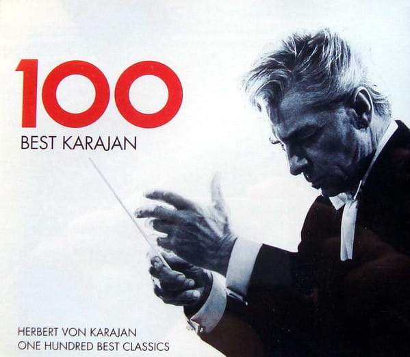100 BEST KARAJAN 6 CD MOZART EINE KLEINE NACHTMUSIC 