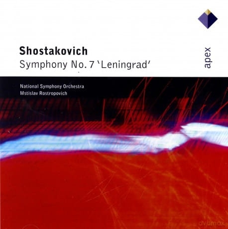 MSTISLAV ROSTOPOVICH CD NATIONAL SYMPHONY SHOS SYMPHONY