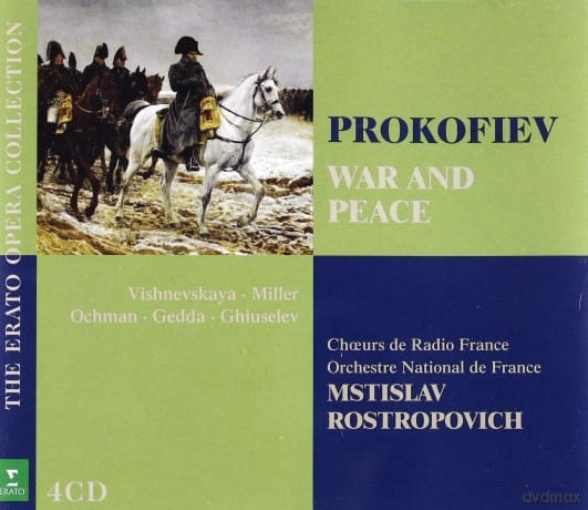 MSTISLAV ROSTOPOVICH CD ONF MILLER  PROKOFIEV WAR AND PACE
