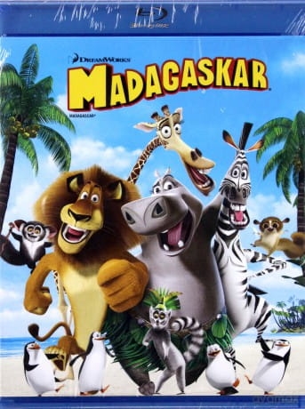 MADAGASKAR BLU-RAY