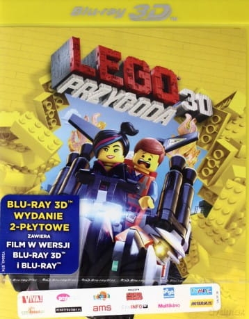 LEGO PRZYGODA 3D BLU RAY FREEMAN PRATT