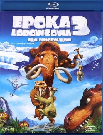 EPOKA LODOWCOWA 3 ERA DINOZAURÓW BLU RAY 