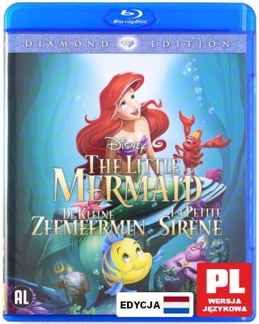 MAŁA SYRENKA DISNEY BLU RAY CLEMENTS