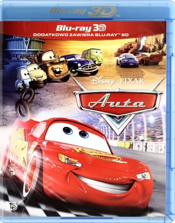 AUTA BLU RAY 3D DISNEY JESS HARNELLTONY SHALHOUB