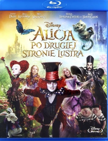 ALICJA POD DRUGIEJ STRONIE LUSTRA BLU RAY JOHNNY DEPP