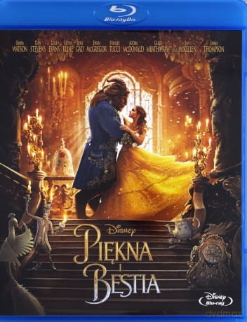 PIĘKNA I BESTIA  BLU RAY DISNEY STANLEY TUCCI EWAN MCGREGOR