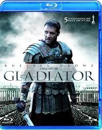 GLADIATOR BLU RAY  HARRIS CROWE REED CURRAN JACOBI 