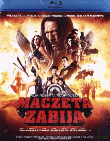 MACZETA ZABIJA BLU RAY RODRIGUEZ TREJO 