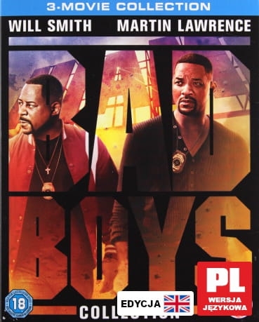 BAD BOYS BAD BOYS II BAD BOYS FOR LIFE 3X BLU RAY 