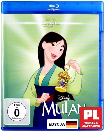MULAN BLU RAY FRANK WELKER EDDIE MURPHY