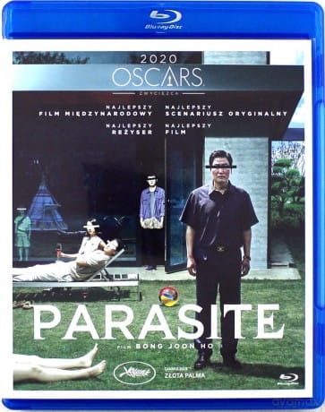 PARASITE BLU RAY 	BONG JOON HO KANG HO SONG 