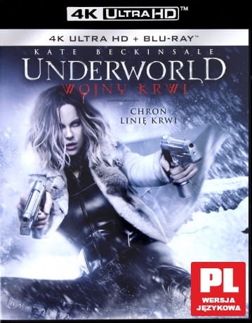 UNDERWORLD WOJNY KRWI BLU-RAY 4K + BLU-RAY