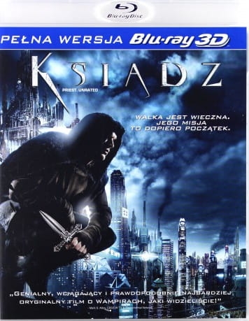 KSIĄDZ 3D BLU-RAY 3D PLUMMER DOURIF SHACKELFORD