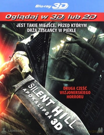 SILENT HILL 2 APOKALIPSA 3D BLU-RAY 3D MCDOWELL  BEAN  