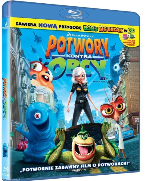 POTWORY KONTRA OBCY BLU-RAY TAMBOR