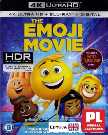 EMOTKI FILM BLU-RAY 4K BLU-RAY STRONG 