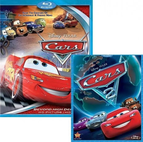 AUTA 1 2 DISNEY PAKIET 2 BLU RAY