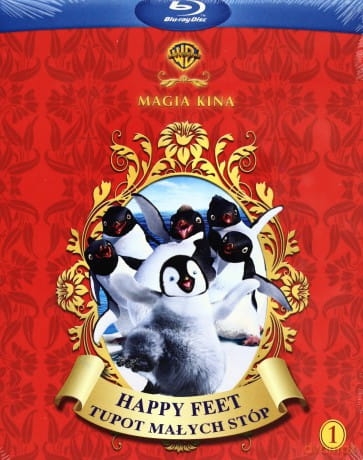 HAPPY FEET TUPOT MAŁYCH STÓP MAGIA KINA BLU RAY ROBIN WILIAMS