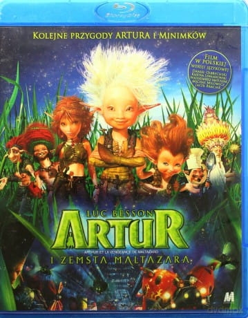 ARTUR I ZEMSTA MALTAZARA BLU RAY SELENA GOMEZ RON CRAWFORD