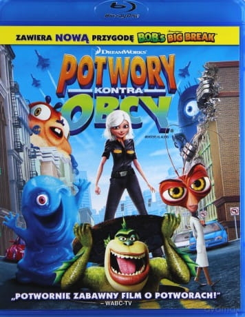 POTWORY KONTRA OBCY BLU RAY CHRIS MILLER RAINN WILSON ED HELMS