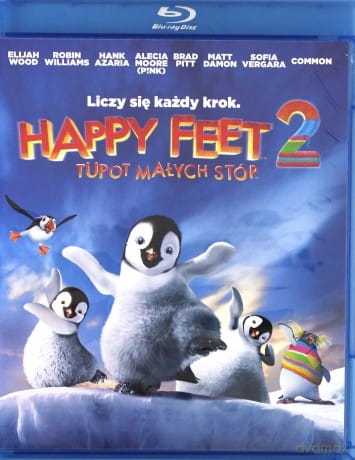 HAPPY FEET TUPOT MAŁYCH STÓP 2 BLU RAY ROBIN WILLIAMS 