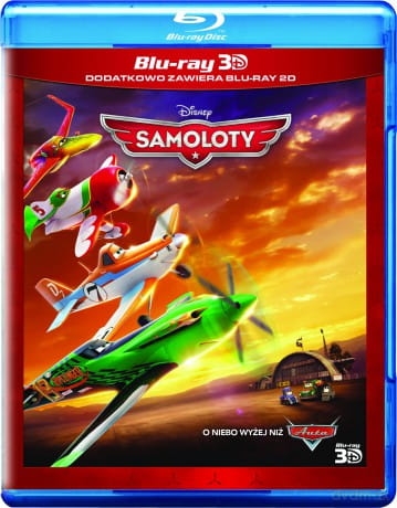 SAMOLOTY  3D BLU RAY  JEFF BENNETT VAL KILMER 