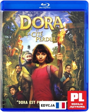DORA I MIASTO ZŁOTA BLU RAY  DANNY TREJO SASHA TORO