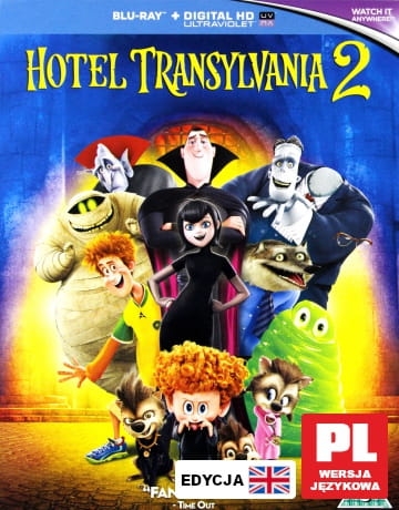 HOTEL TRANSYLWANIA 2 BLU RAY STEVE BLUM  LEX LANG