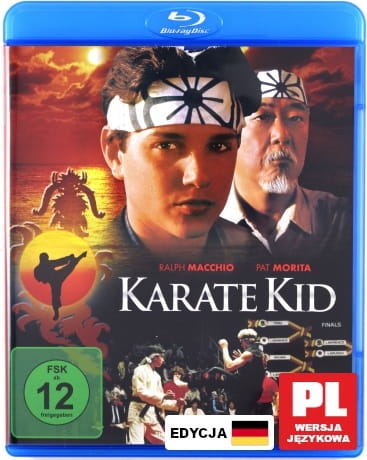 KARATE KID BLU RAY PAT MORITA  KEN DALY  ERIK FELIX
