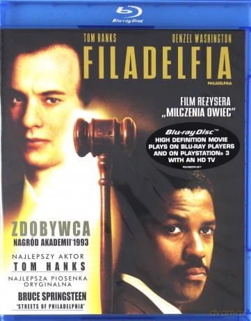 FILADELFIA BLU RAY BANDERAS WALTER HANKS 