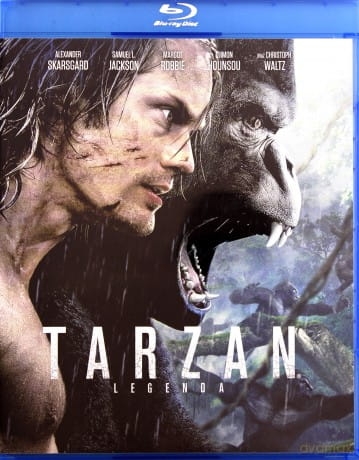 TARZAN LEGENDA BLU RAY L JACKSON HURT 