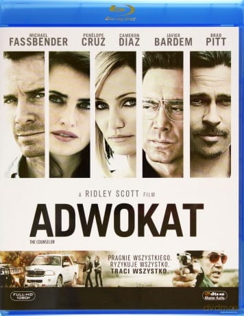 ADWOKAT BLU RAY CAMERON DIAZ BRAD PITT PENELOPE CRUZ