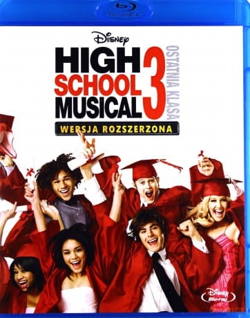 HIGH SCHOOL MUSICAL 3 BLU RAY EFRON HUDGENS