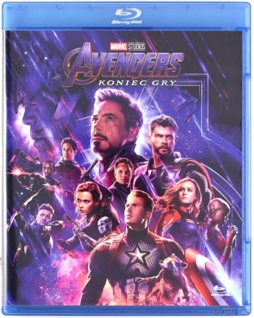 AVENGERS KONIEC GRY BLU RAY DOWNEY JR L JACKSON