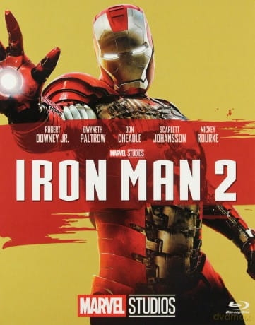 IRON MAN 2 BLU RAY L JACKSON DOWNEY JR 