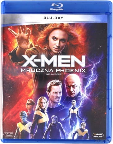 X MEN MROCZNY PHOENIX BLU RAY MCAVOY 
