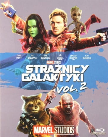 STRAŻNICY GALAKTYKI 2 BLU RAY STALLONE 