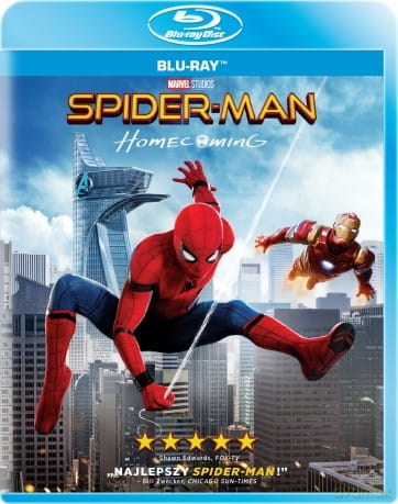 SPIDER MAN HOMECOMING BLU RAY DOWNEY JR