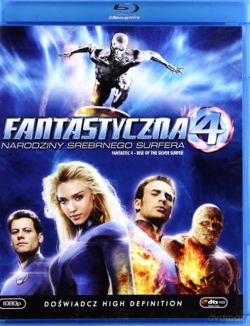 FANTASTYCZNA CZWÓRKA 2 NARODZINY SREBRNEGO BLU RAY