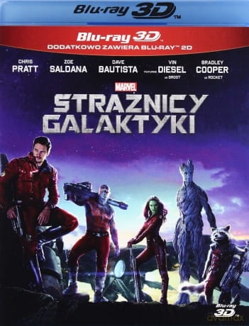 STRAŻNICY GALAKTYKI 3CD BLU RAY HENRY