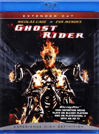 GHOST RIDER WERSJA ROZSZERZONA BLU RAY