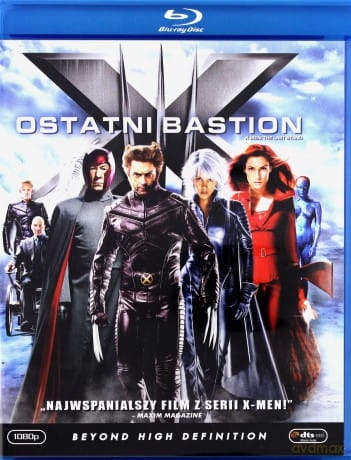 X MEN OSTATNI BASTION BLU RAY LEE STEWART 
