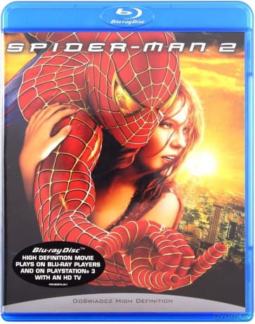 SPIDER MAN 2 BLU RAY MARVEL LAMARR DAFOE