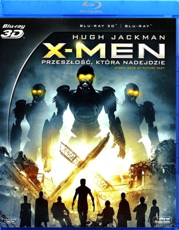 X MEN PRZESZŁOŚĆ KTÓRA NADEJDZIE 3D BLU RAY 